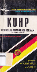 KUHP Republik Demokrasi Jerman (Jerman Timur)