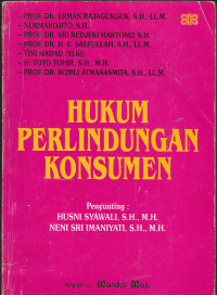 Hukum Perlindungan Konsumen