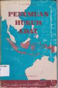 Penemuaan Hukum Adat