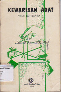 Kewarisan Adat ( Teori Dan Praktek )