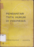 Pengantar Tata Hukum Di Indonesia 1