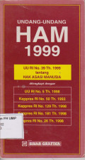 Undang-Undang HAM 1999