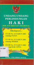 Undang-Undang Perlindungan HAKI (Hak Atas Kekayaan Intelektual)