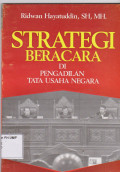 Strategi Beracara Di Pengadilan Tata Usaha Negara