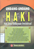 Undang-Undang HAKI Hak Atas Kekayaan Intelektual