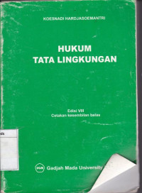 HUKUM TATA LINGKUNGAN