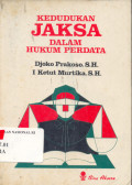 KEDUDUKAN JAKSA DALAM HUKUM PERDATA