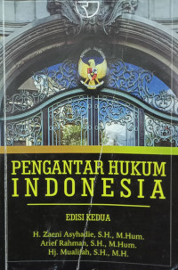 Pengantar Hukum Indonesia