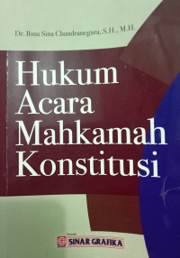 Hukum Acara Mahkamah Konstitusi