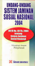 Undang-Undang Sistem Jaminan Sosial Nasional 2004