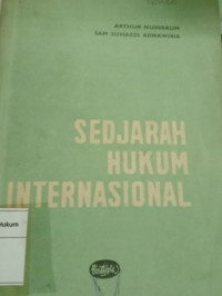 Sedjarah Hukum Internasional