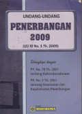 Undang-Undang Penerbangan 2009 (UU RI No. 1 Th.2009)