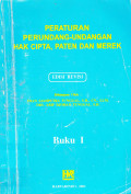 Peraturan Perundang-Undangan Hak Cipta, Paten dan Merek