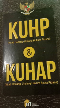 KUHP & KUHAP