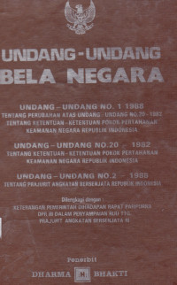 Undang-Undang Bela Negara