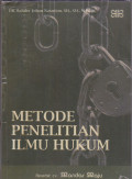 Metode Penelitian Ilmu Hukum