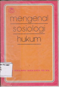 Image of Mengenal Sosiologi Hukum
