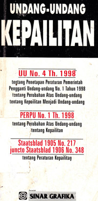 Undang-Undang Kepailitan