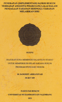 Analisis Putusan Hakim Pengadilan Negeri Palembang Nomor 191/PID.SUS/2017/PN.PLG Dalam Kasus Tindak Pidana Pelecehan Seksusal Anak