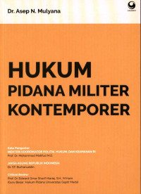 Image of HUKUM PIDANA MILITER KONTEMPORER