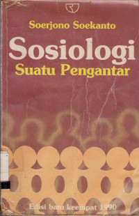 SOSIOLOGI SUATU PENGANTAR