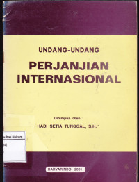 Undang-Undang Perjanjian Internasional