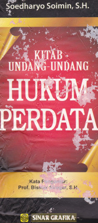 Kitab Undang - Undang Hukum Perdata