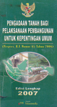 Pengadaan Tanah Bagi Pelaksanaan Pembangunan Untuk Kepentingan Umum