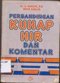 Perbandingan KUHAP HIR Dan Komentar