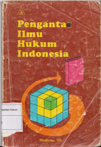 Image of Pengantar Ilmu Hukum Indonesia