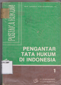 Pengantar Tata Hukum Di Indonesia 1