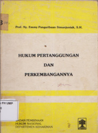 Hukum Pertanggungan Dan Perkembangannya