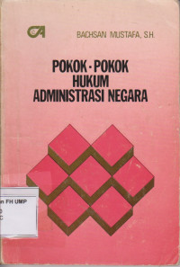 Pokok-Pokok Hukum Administrasi Negara