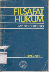 Filsafat Hukum Bagian II