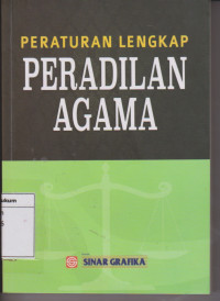 Peraturan Lengkap Peradilan Agama