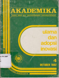 Image of Ulama Dan Adopsi Inovasi