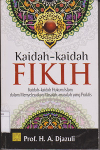 Kaidah-Kaidah Fikih