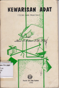 Kewarisan Adat ( Teori Dan Praktek )