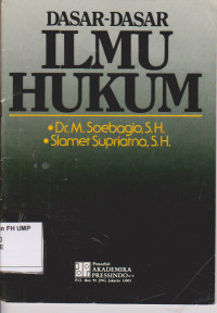 Dasar-Dasar Ilmu Hukum