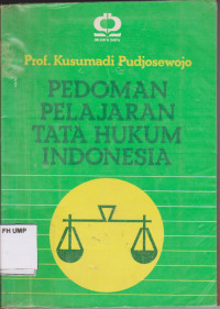 Pedoman Pelajaran Tata Hukum Indonesia