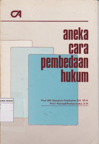 Aneka Cara Pembedaan Hukum