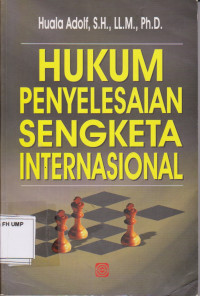 HUKUM PENYELESAIAN SENGKETA INTERNASIONAL