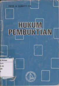 Hukum Pembuktian