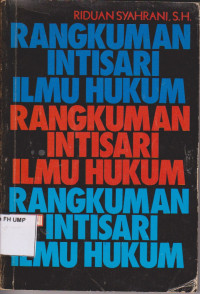 Rangkuman Intisari Ilmu Hukum