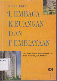 Segi Hukum Lembaga Keuangan Dan Pembiayaan