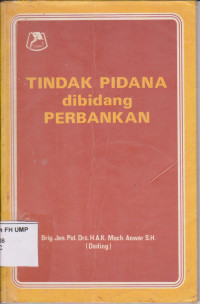 Tindak Pidana dibidang Perbankan