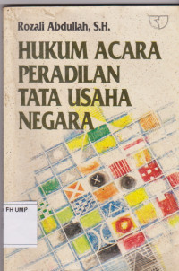 Image of Hukum Acara Peradilan Tata Usaha Negara