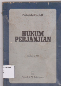 Hukum Perjanjian