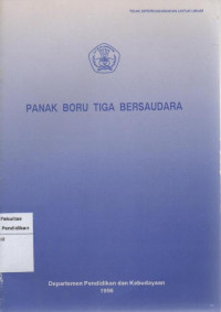 Image of Panak Boru Tiga Bersaudara