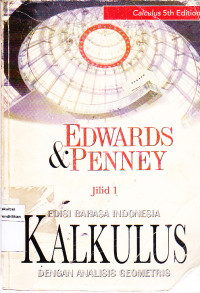 Image of Kalkulus dengan analisis geometris